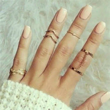 Load image into Gallery viewer, Hot Sale Women Ocean Star Moon Joint 13 Piece Set Ring Jewelry Retro Opal Crown Zircon Rings Fashion Female Accessories