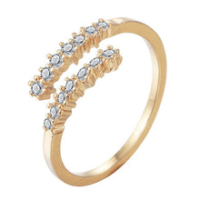 Load image into Gallery viewer, 3pcs/lot Handmade Flower Zircon Finger Toe Ring Female Birthday Gift Wedding Statement Jewelry Accessories Women Rings