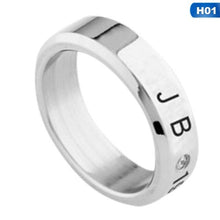 Load image into Gallery viewer, GOT7 Fly Hard Carry JB MARK JR Album Ring Letter Print Jewelry Rings Accessories for Men And Women Female Male Boy Girl Ring