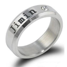 Load image into Gallery viewer, Kpop  Ring Stainless Steel JHOPE Finger Rings Jewelry Rings Accessories for Men Women Female Bangtan Boys Jewelry
