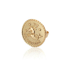 Load image into Gallery viewer, Flatfoosie 2020 Gold Constellation Rings For Women Girl Fashion Celestial Horoscope Female Couple Ring Charm Jewelry Accessories
